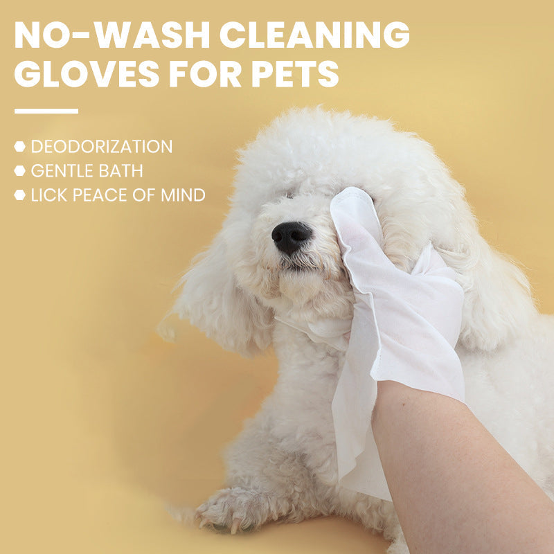 Pet Clean Wash Free Gloves