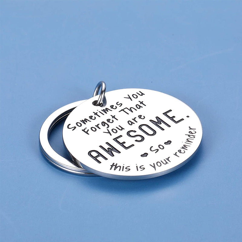 Inspirational Best Friend Keychain