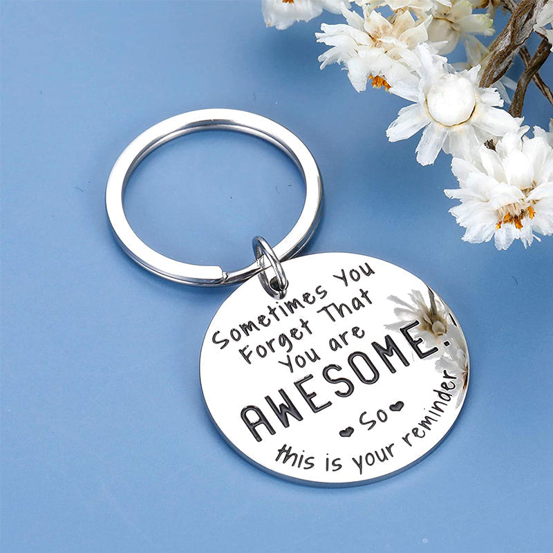 Inspirational Best Friend Keychain