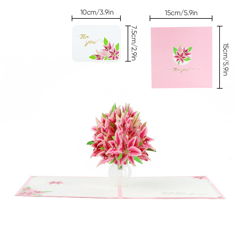 Mother's Day 3D Greeting Card