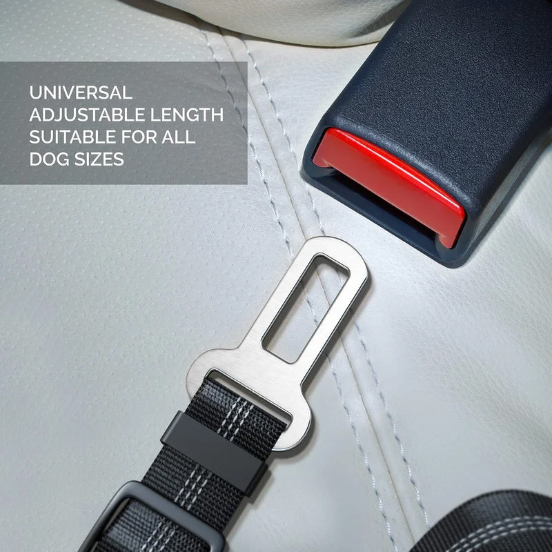 Adjustable Elastic Dog Seat Belt