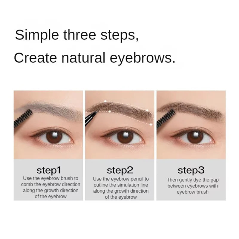 Micro-Fork Tip Long-lasting Waterproof Brows Pencil