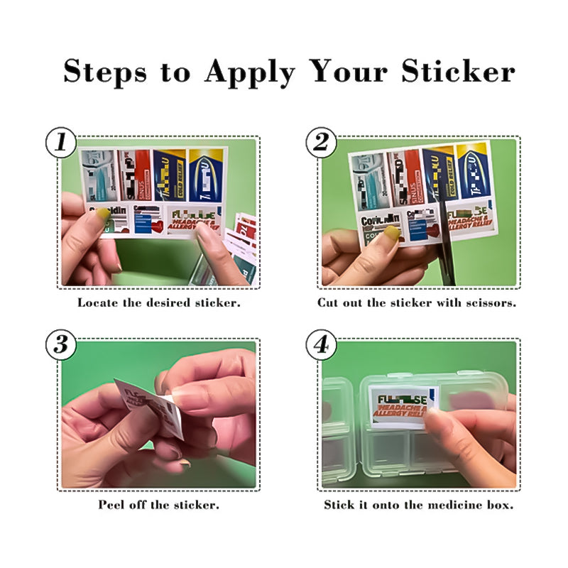 DIY Pocket Pharmacy Pill Organizer