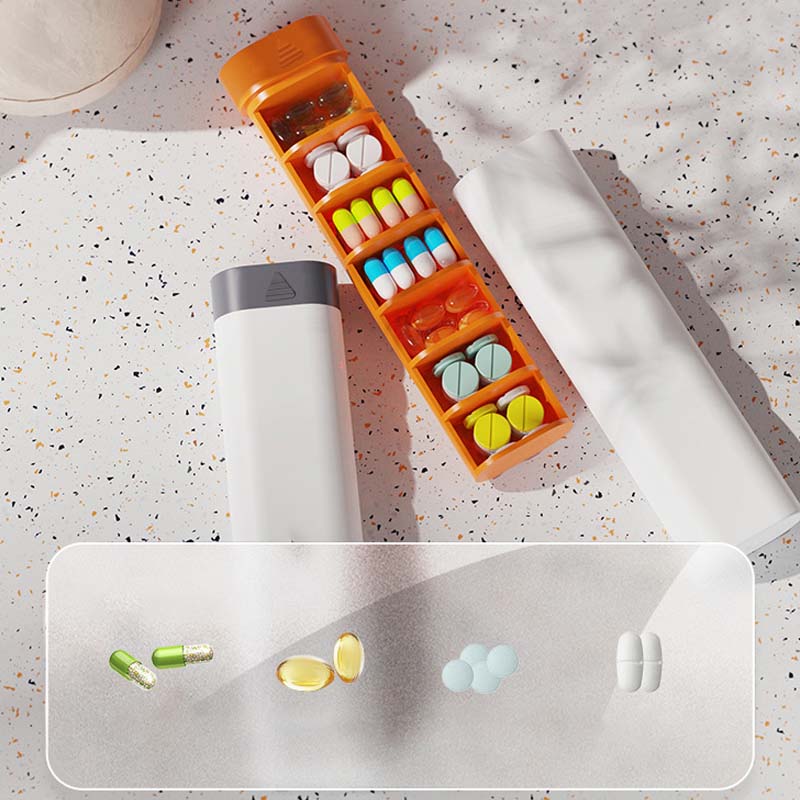 Travel Weekly Pill Organizer