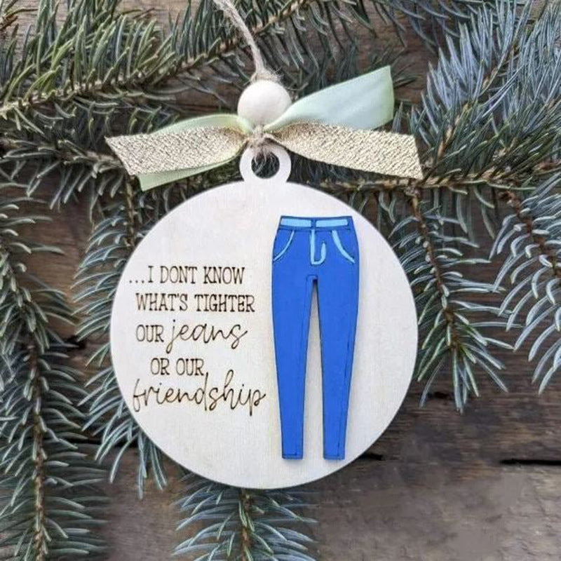 Funny Friends Christmas Ornament