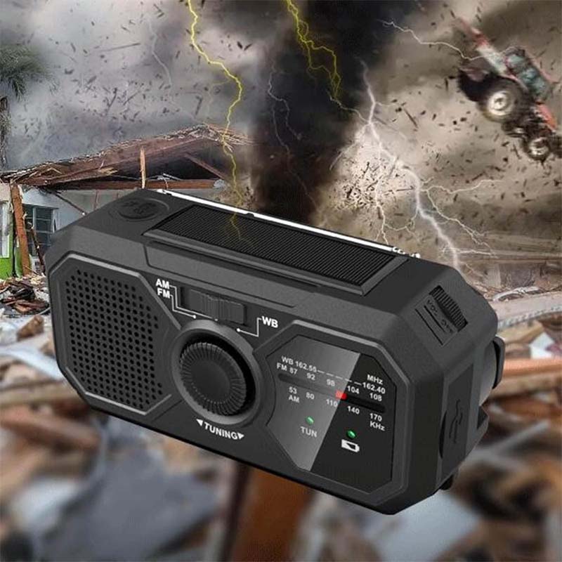 Multi-function emergency radio