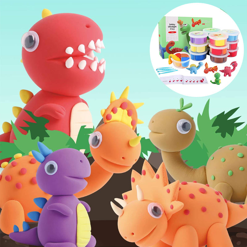 Air Dry Clay Pets Group Modelling Clay Sets for Children