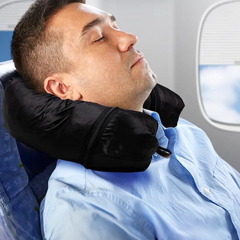 Stuffable Clothing Travel Neck Pillowcase