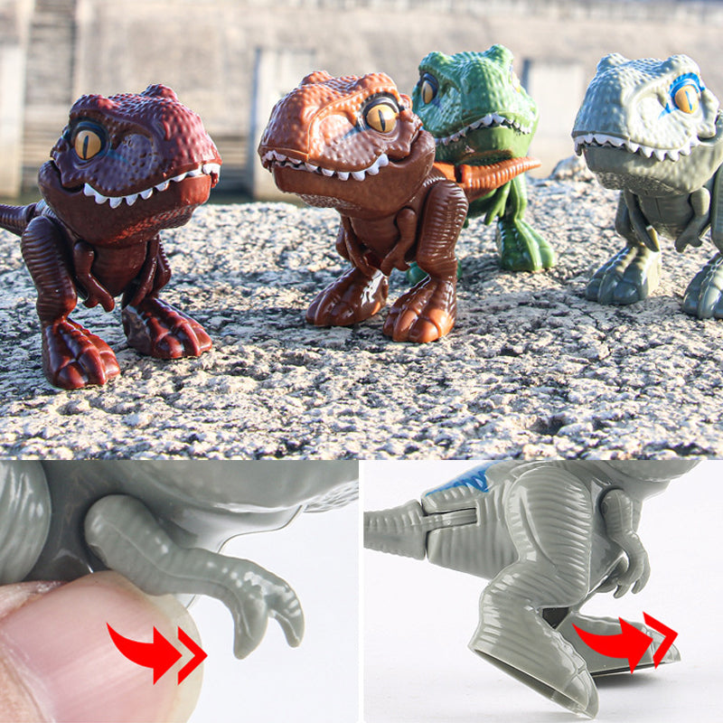 Finger Dinosaur Anime Action Figures Toys