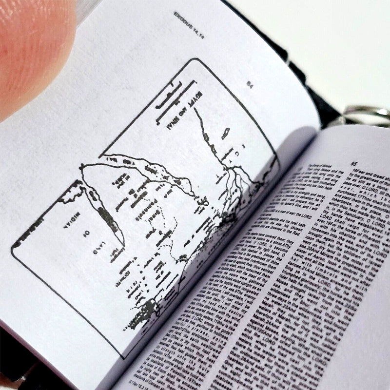 Mini Book Bible Keychain