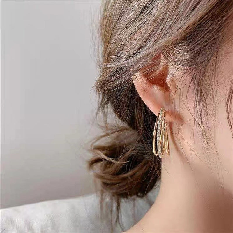 C-Shaped Earrings