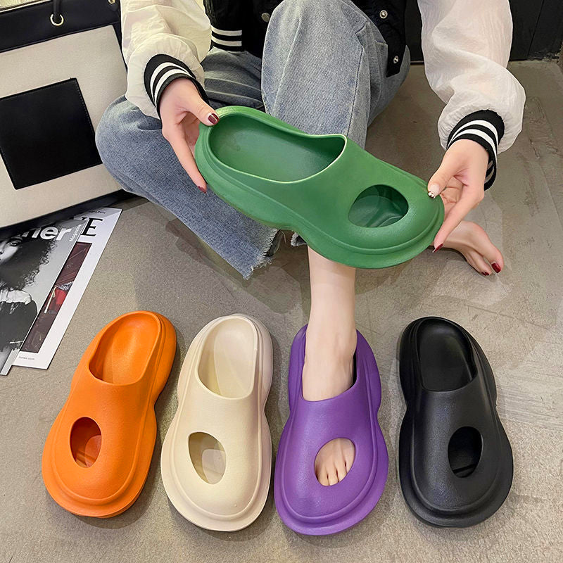 Anti-slip Hole Familiy Slippers