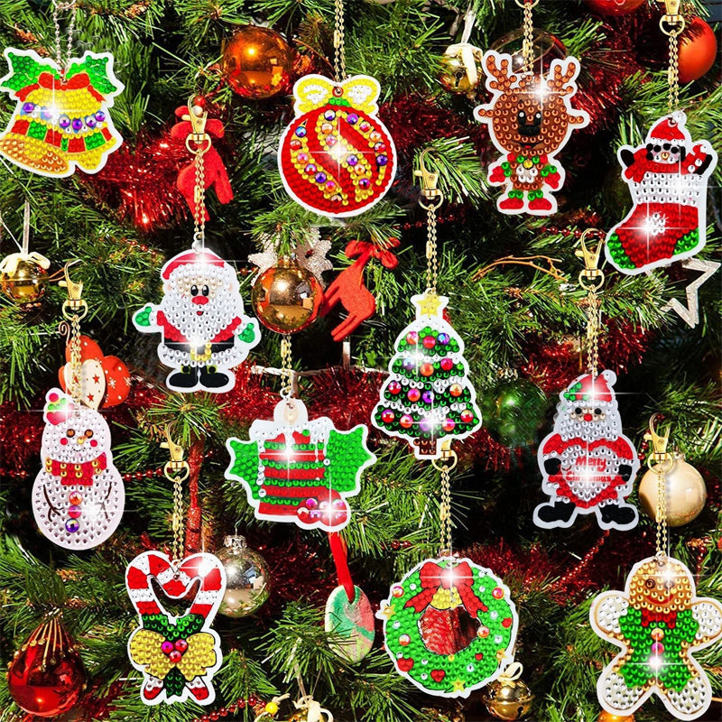 Christmas Diamond Painting Sticker Kit