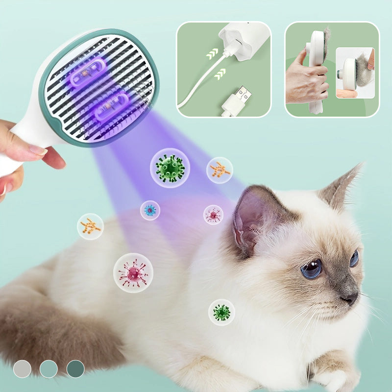 UV sterilization pet comb