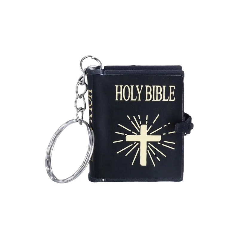 Mini Book Bible Keychain