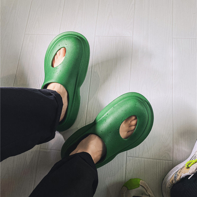 Anti-slip Hole Familiy Slippers