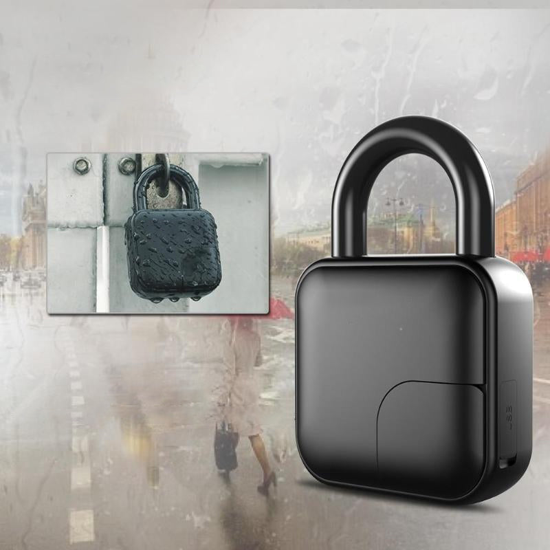 Graffiti Fingerprint Padlock