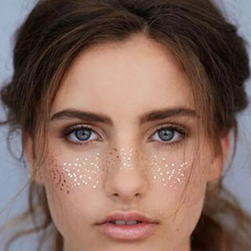 Glitter Freckles Stickers