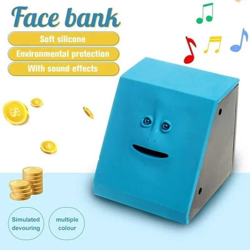 Face piggy bank