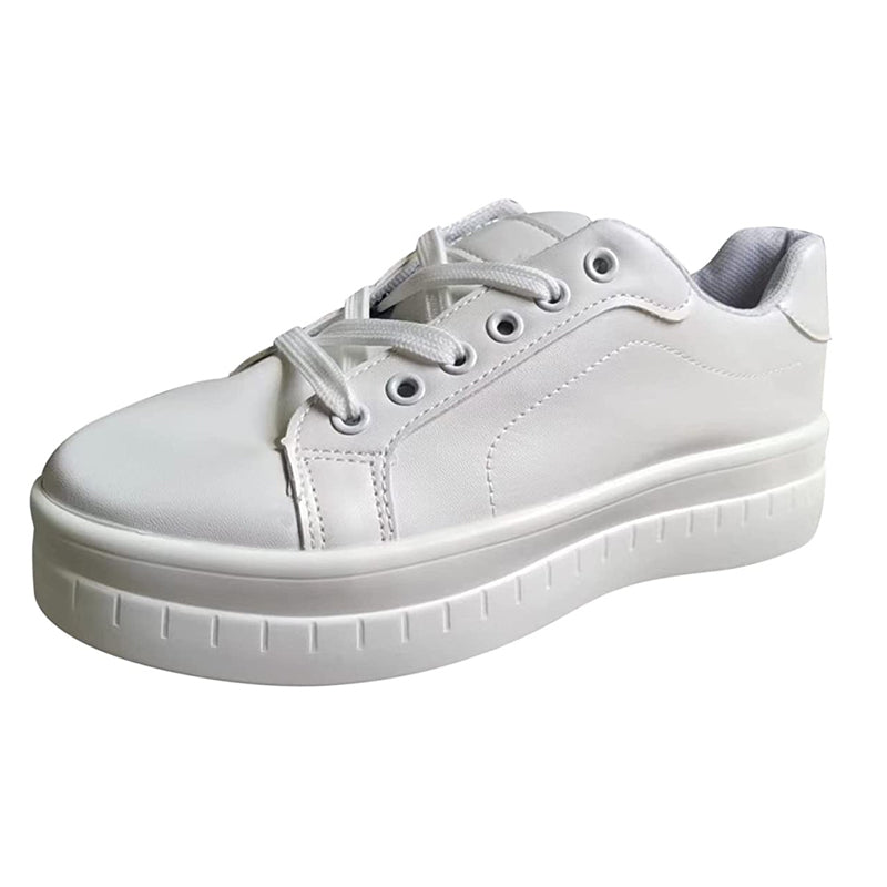 Women Round Toe Thick Bottom Casual Shoes