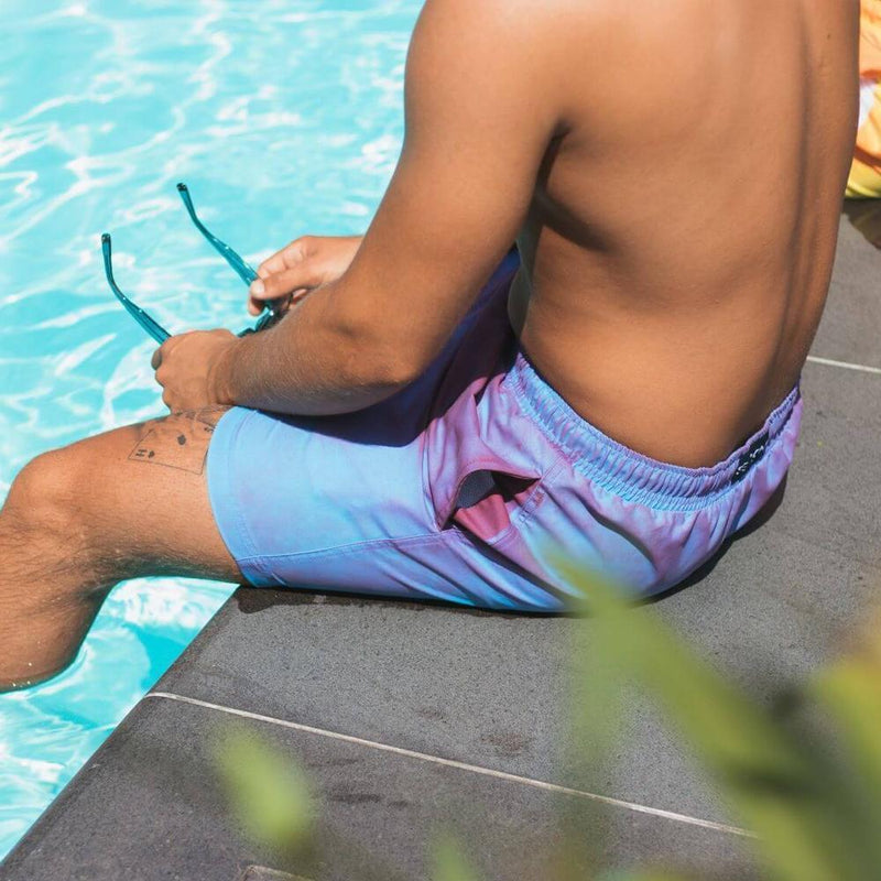 Color-Changing Beach Pants Swim Trunks