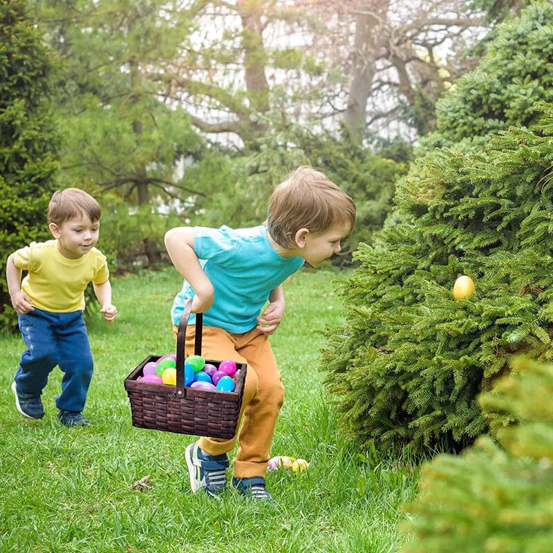 Easter Eggs Filled With Pull-Back Construction Vehicles