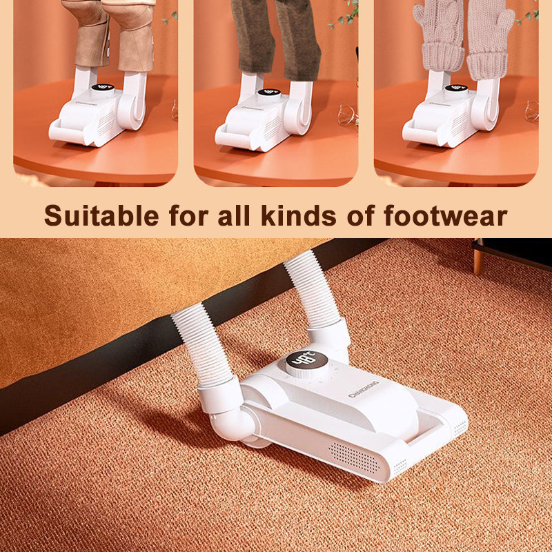 Retractable and Foldable Shoe Dryer