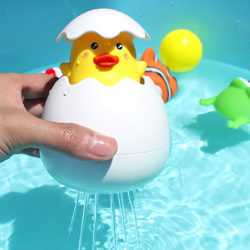 Baby bathing swimming sprinkler toy