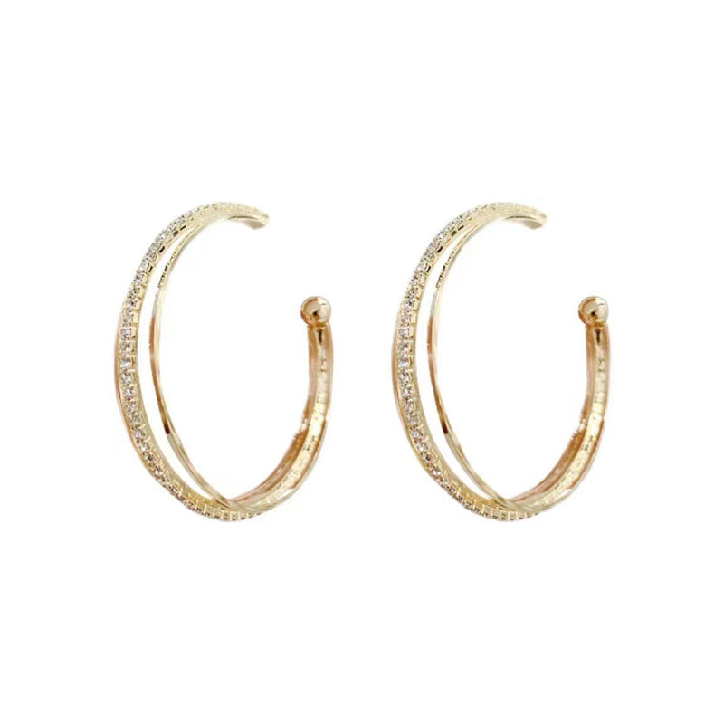 C-Shaped Earrings