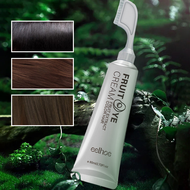 Plant extract hair dye essence