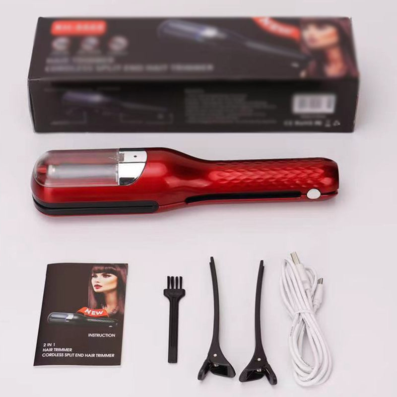 Fully automatic hair split end trimmer