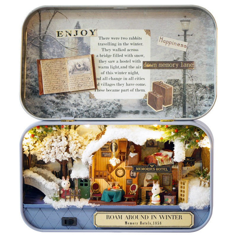 DIY Sweet Dream Miniature Dollhouse Kit