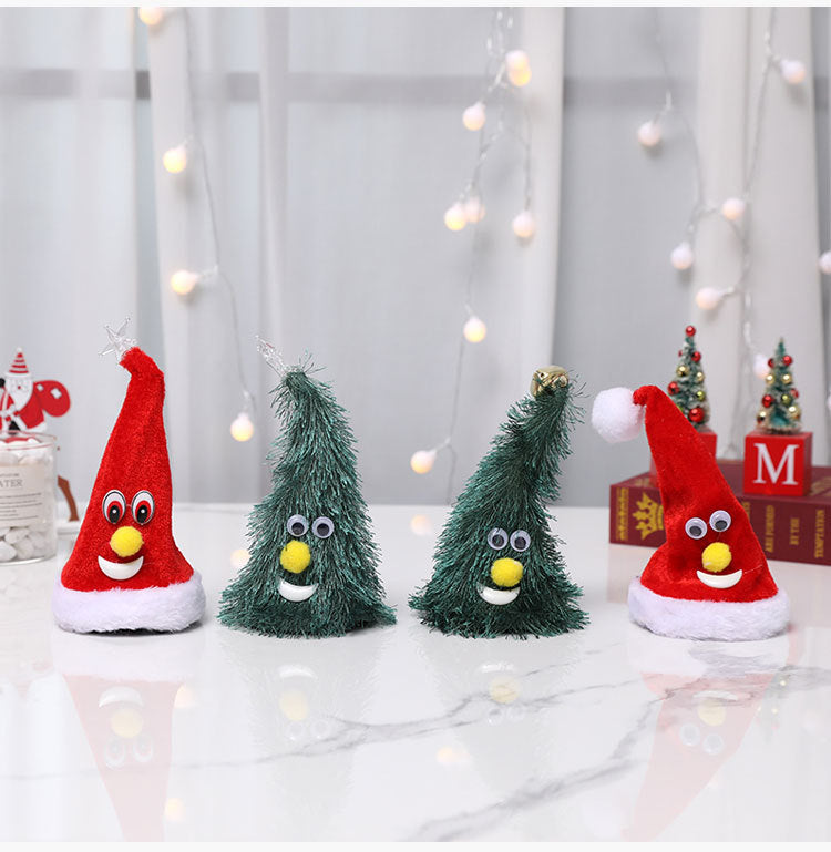 New Musical hat dancing Christmas tree Toy