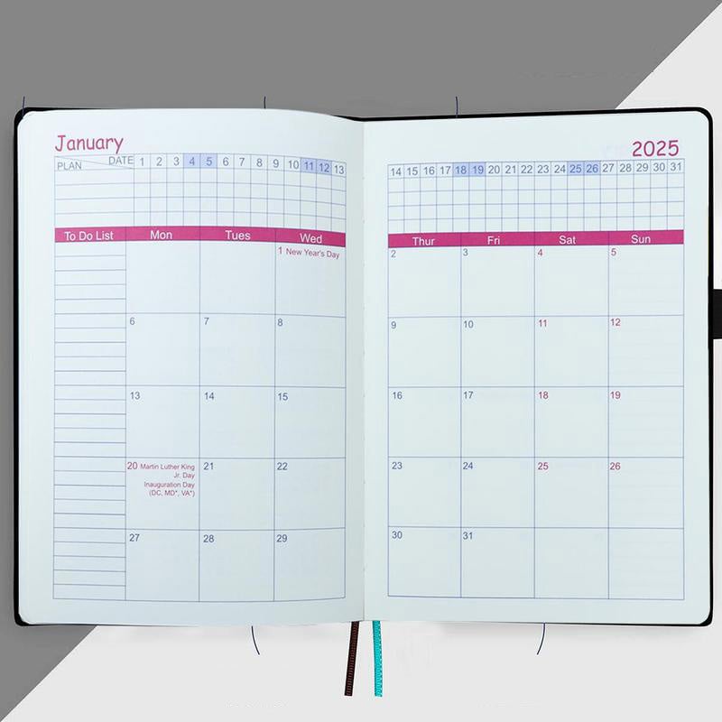 2025 One Day One Page Daily Planner – Your Ultimate Gift Calendar