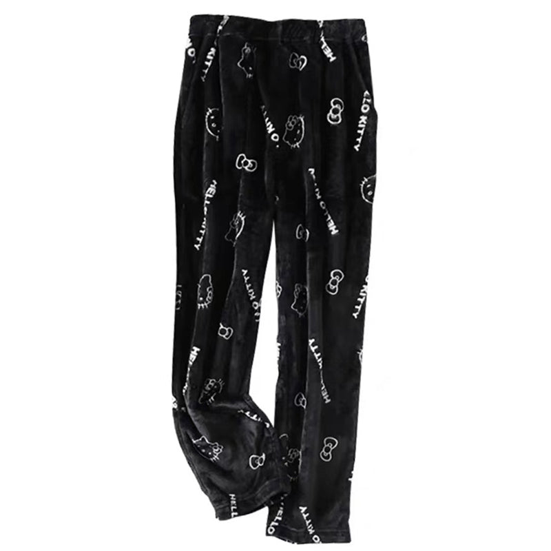 Cute Printed Flannel Pyjama Pants