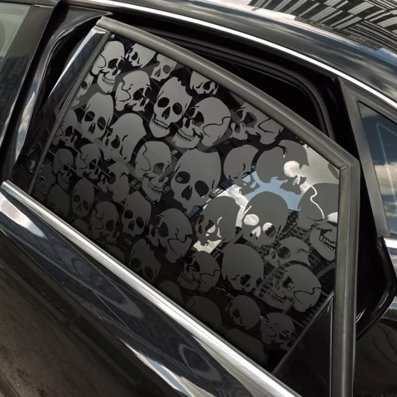 Car Window Full Coverage Skull Decal