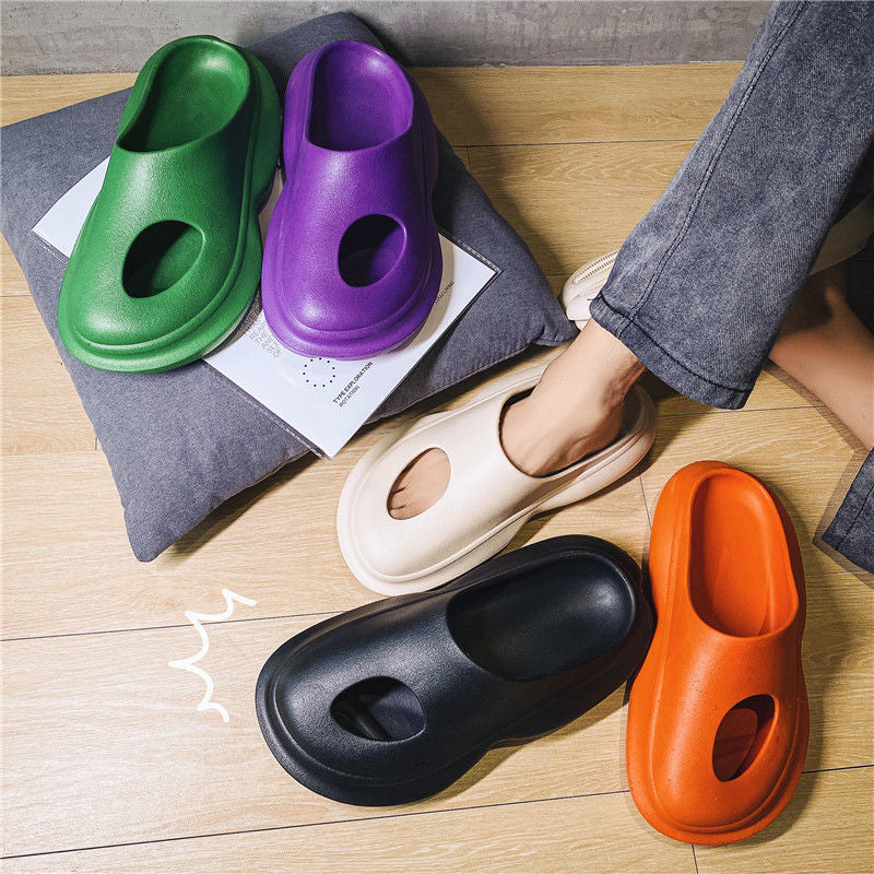 Anti-slip Hole Familiy Slippers