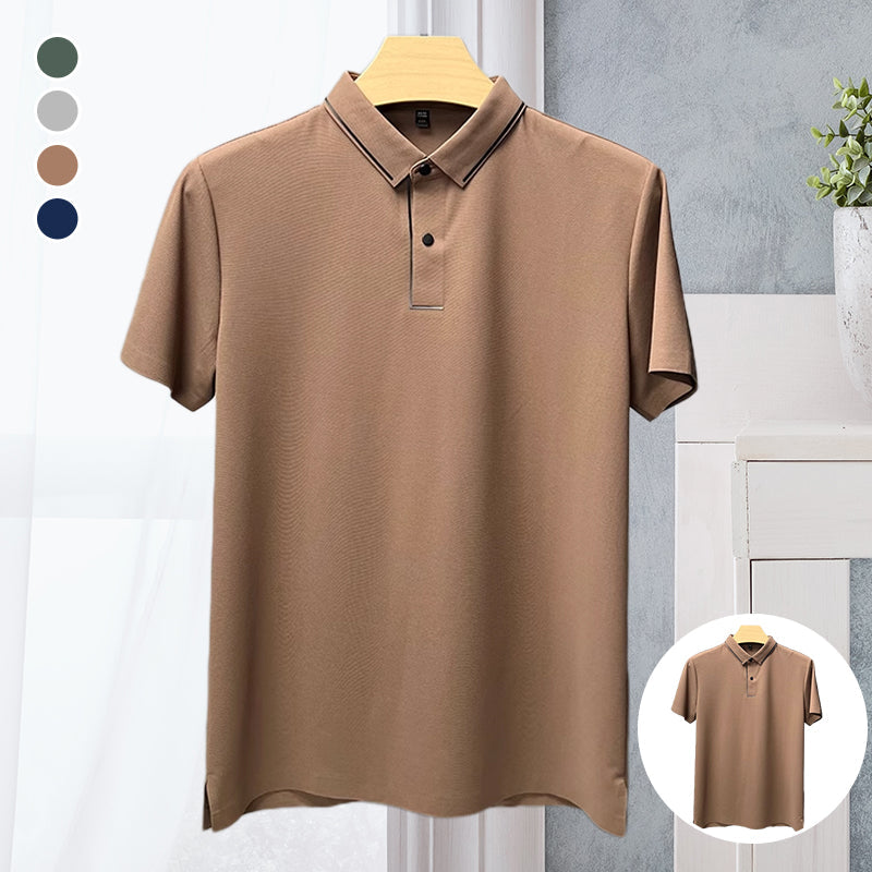 Summer business loose polo shirt