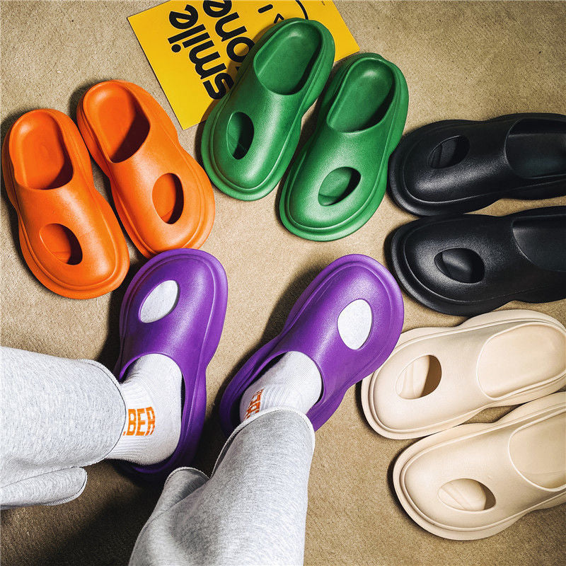 Anti-slip Hole Familiy Slippers