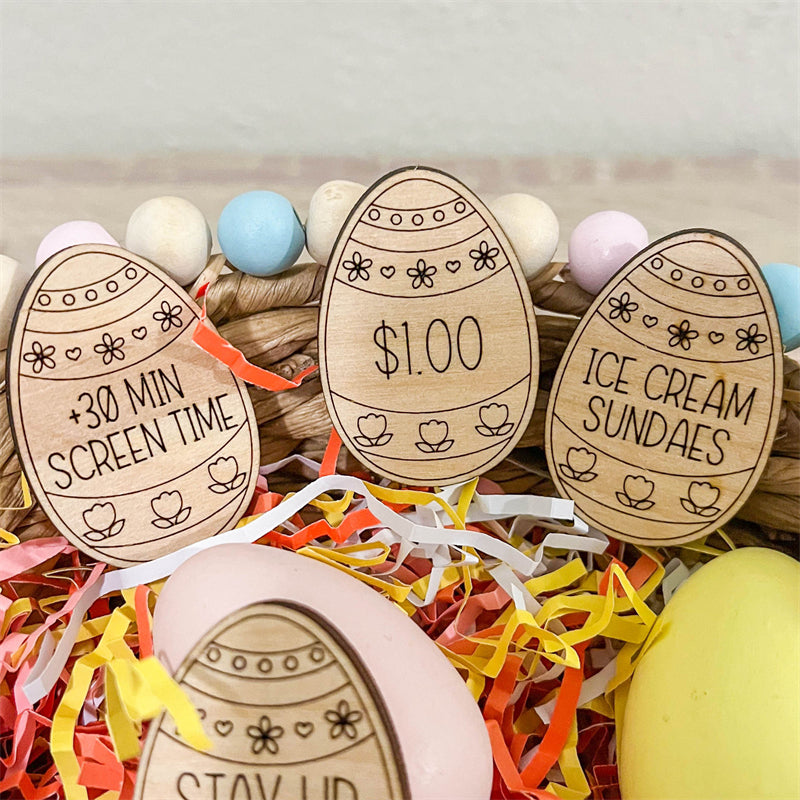 Easter Basket Tokens Set