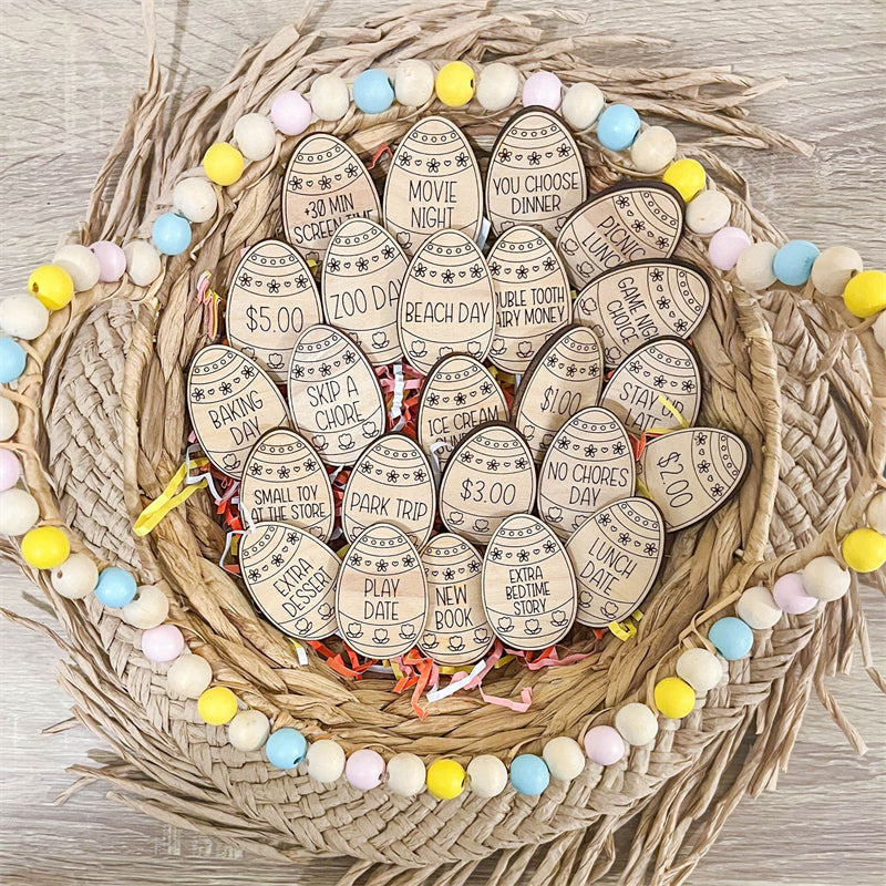 Easter Basket Tokens Set