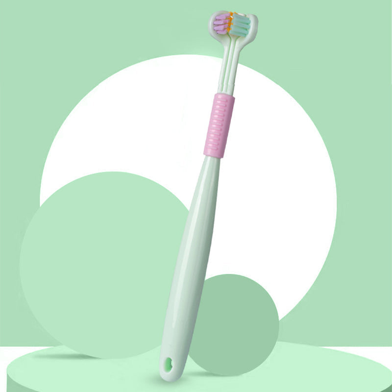 Three Sided Toothbrush