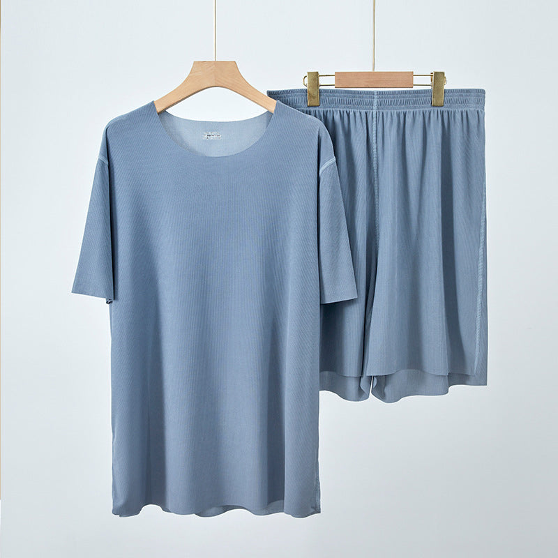 Soft Comfortable Short Sleeve 2-Piece pajamas