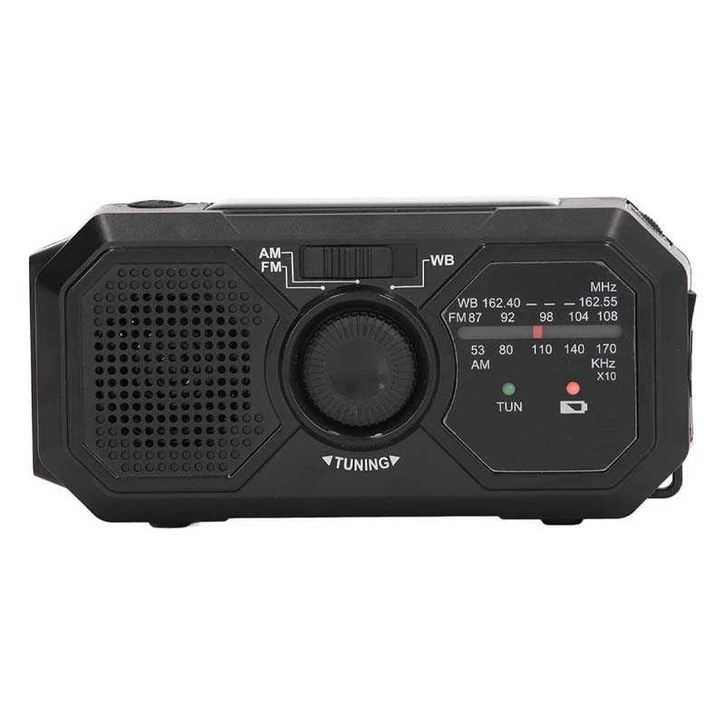 Multi-function emergency radio